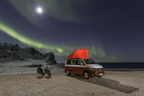 Volkswagen California - Lofoty, Norwegia